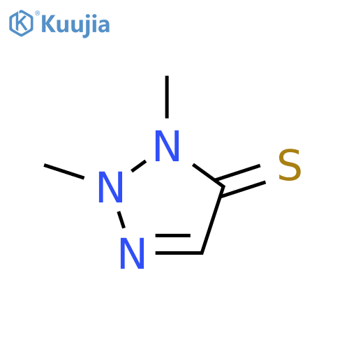 4H-1,2,3-Triazole-4-thione,2,3-dihydro-2,3-dimethyl- structure