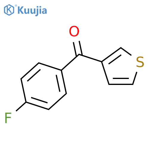 3-(4-FLUOROBENZOYL)THIOPHENE structure