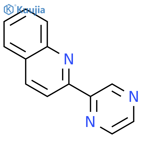 Quinoline,2-(2-pyrazinyl)- structure