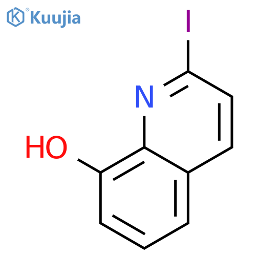 8-Quinolinol, 2-iodo- structure