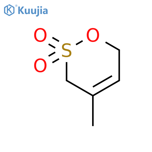 4-Methyl-3,6-dihydro-2H-1,2lambda~6~-oxathiine-2,2-dione structure