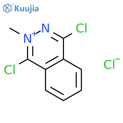 Phthalazinium, 1,4-dichloro-2-methyl-, chloride structure