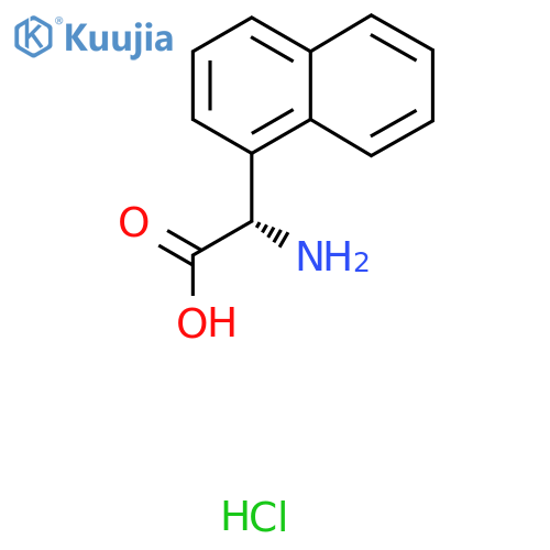 (S)-Amino-naphthalen-1-yl-acetic acid hydrochloride structure