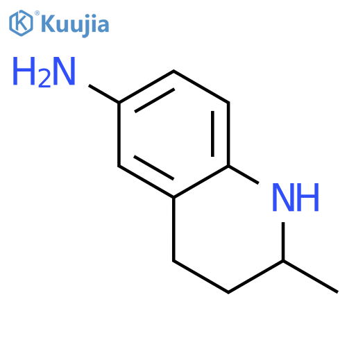 1,2,3,4-Tetrahydro-2-methyl-6-quinolinamine structure