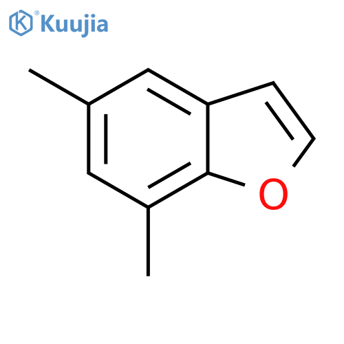 Benzofuran,5,7-dimethyl- structure