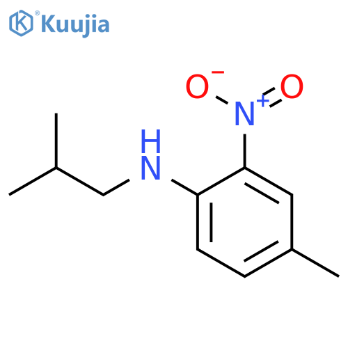 4-methyl-N1-(2-methylpropyl)benzene-1,2-diamine structure