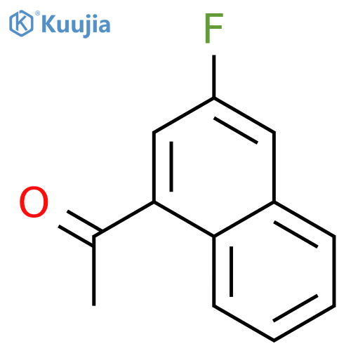 1-(3-Fluoro-1-naphthalenyl)-ethanone structure