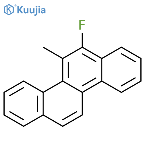 6-fluoro-5-methylchrysene structure