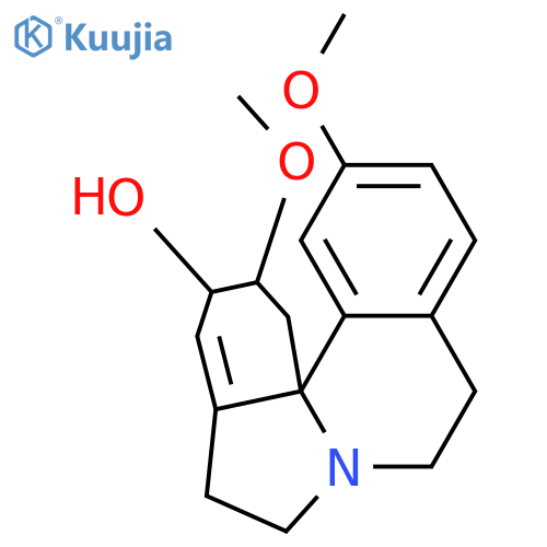 Erythrinan-2-ol,1,6-didehydro-3,15-dimethoxy-, (2a,3b)- (9CI) structure