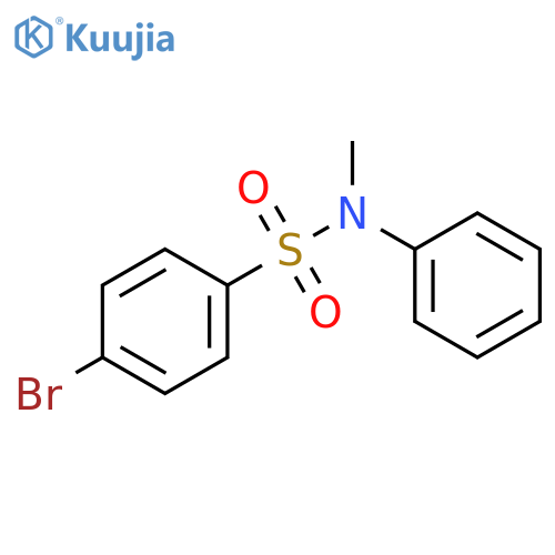 4-Bromo-N-methyl-N-phenylbenzenesulfonamide structure
