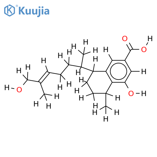 Dihydroxyserrulatic acid structure