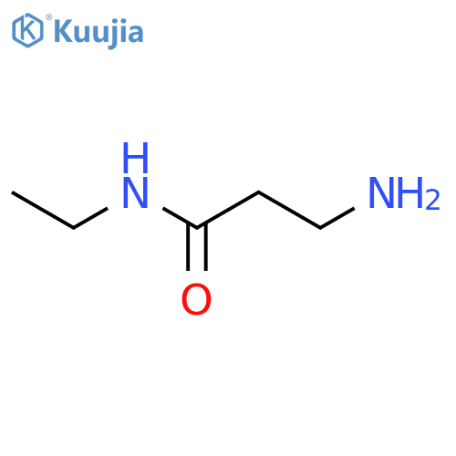 3-Amino-N-ethyl-propanamide Hydrochloride structure