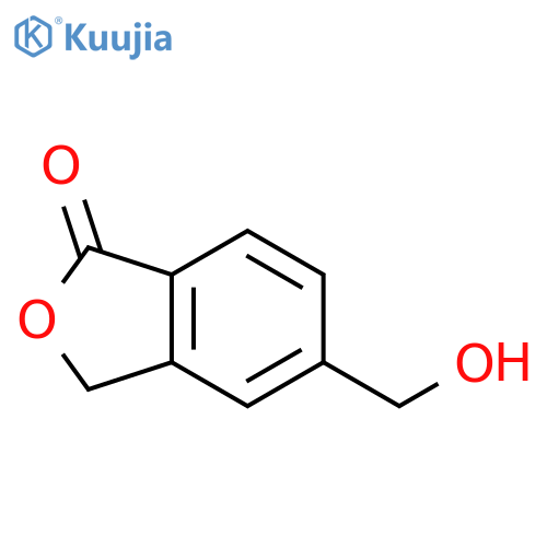 5-(hydroxymethyl)-1,3-dihydro-2-benzofuran-1-one structure