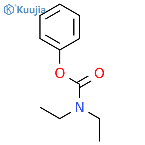 Diethyl Carbamic Acid Phenyl Ester structure