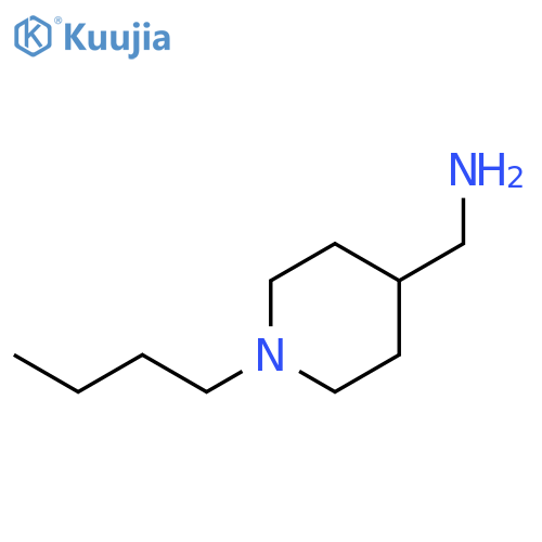 4-(Aminomethyl)-1-(n-butyl)piperidine structure