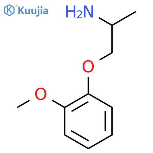 2-(2-Methoxyphenoxy)-1-methylethylamine structure