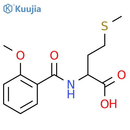 2-(2-Methoxyphenyl)formamido-4-(methylsulfanyl)butanoic Acid structure
