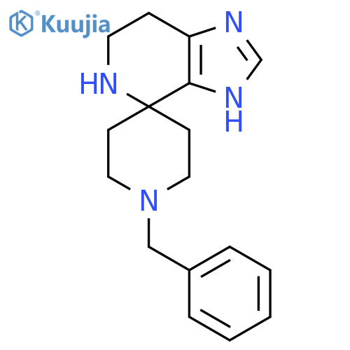 1'-Benzyl-3,5,6,7-tetrahydrospiroimidazo4,5-cpyridine-4,4'-piperidine structure