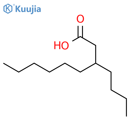 Nonanoic acid, 3-butyl- structure
