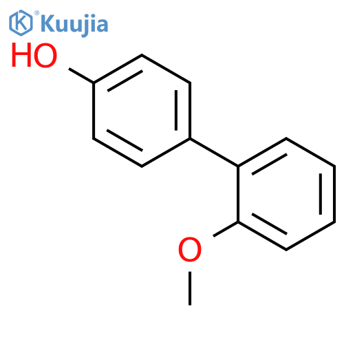 2'-methoxy-1,1'-biphenyl-4-ol structure