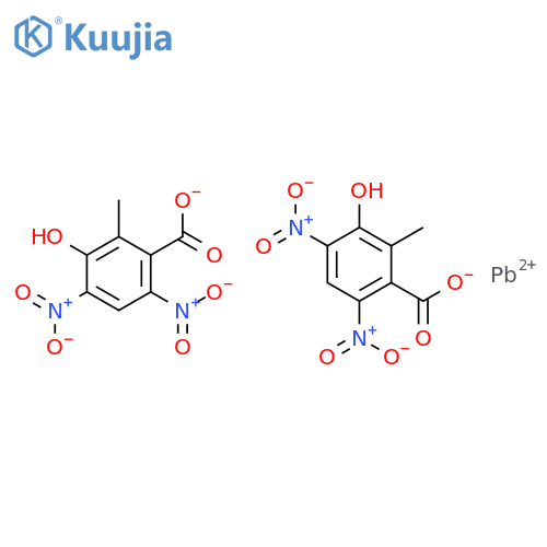 Phenol,2-methyl-4,6-dinitro-, lead(2+) salt (2:1) structure
