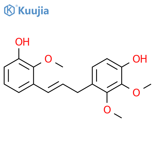 Phenol,4-[(2E)-3-(3-hydroxy-2-methoxyphenyl)-2-propenyl]-2,3-dimethoxy- structure