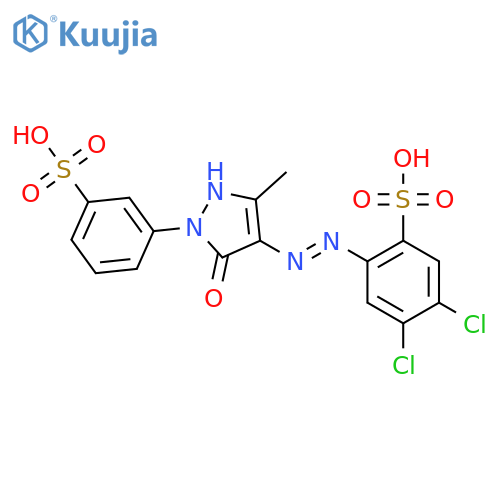 Pigment Yellow 183 free acid structure