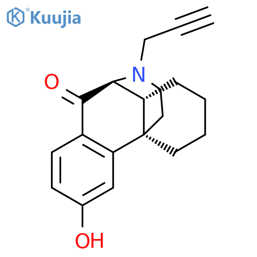 Morphinan-10-one, 3-hydroxy-17-(2-propynyl)- structure