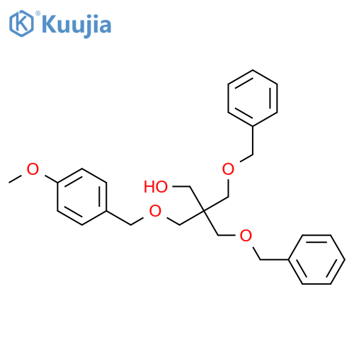 1-Propanol,3-[(4-methoxyphenyl)methoxy]-2,2-bis[(phenylmethoxy)methyl]- structure