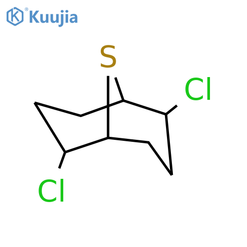 2,6-dichloro-9-thiabicyclo(3.3.1)nonane structure