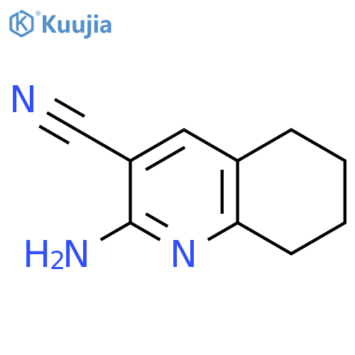 2-Amino-5,6,7,8-tetrahydroquinoline-3-carbonitrile structure