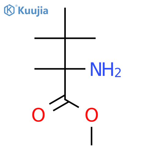 Isovaline,3,3-dimethyl-, methyl ester (9CI) structure