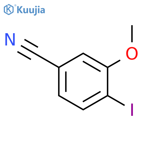 Benzonitrile, 4-iodo-3-methoxy- structure