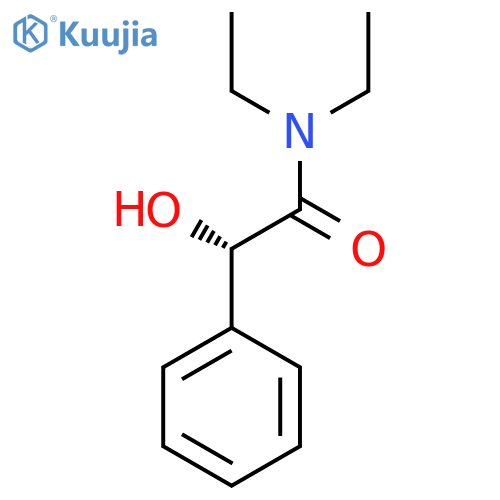 (S)-N,N-Diethyl-2-hydroxy-2-phenylacetamide structure