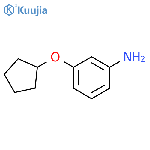 3-(Cyclopentyloxy)aniline structure