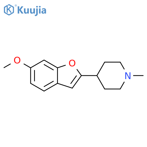 Piperidine, 4-(6-methoxy-2-benzofuranyl)-1-methyl- structure