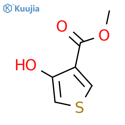 methyl 4-hydroxythiophene-3-carboxylate structure
