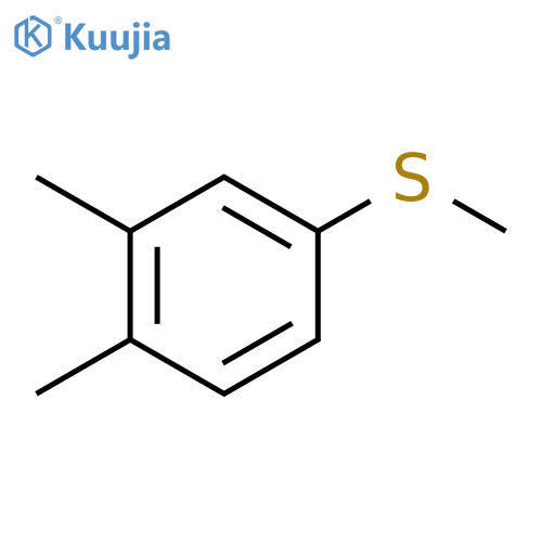 3,4-Dimethylthioanisole structure