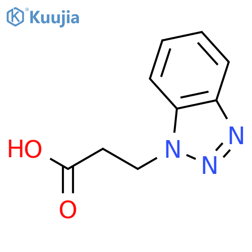 3-Benzotriazol-1-yl-propionic Acid structure