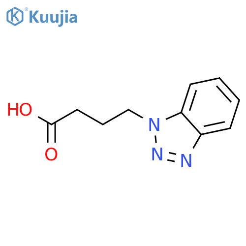 1H-BENZOTRIAZOLE-1-BUTANOIC ACID structure