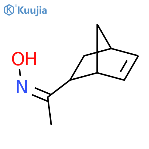 Ethanone,1-bicyclo[2.2.1]hept-5-en-2-yl-, oxime structure