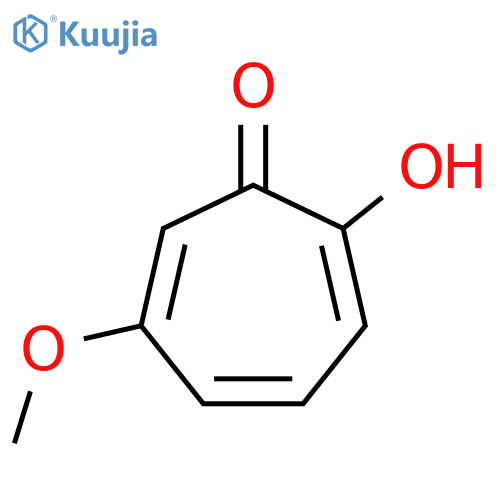 2,4,6-Cycloheptatrien-1-one,2-hydroxy-3-methoxy- structure