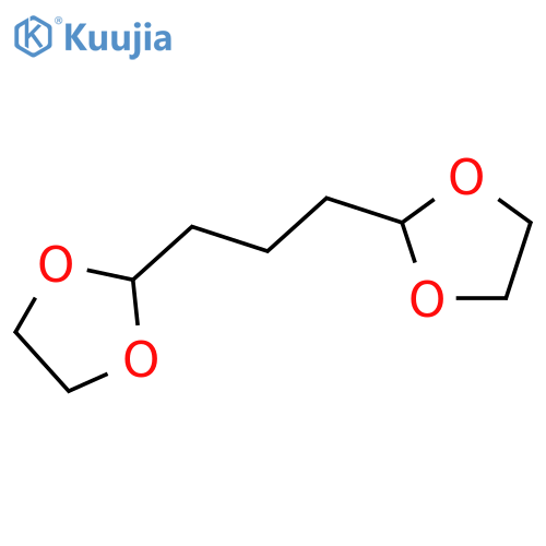 1,3-Dioxolane,2,2'-(1,3-propanediyl)bis- structure