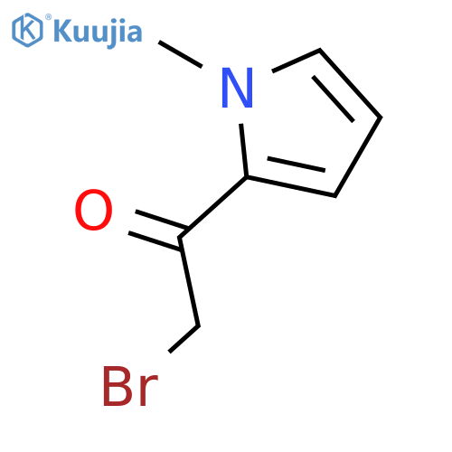 2-bromo-1-(1-methyl-1H-pyrrol-2-yl)-Ethanone structure