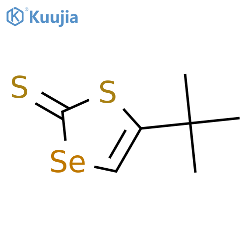 5-tert-butyl-2H-1,3-thiaselenole-2-thione structure