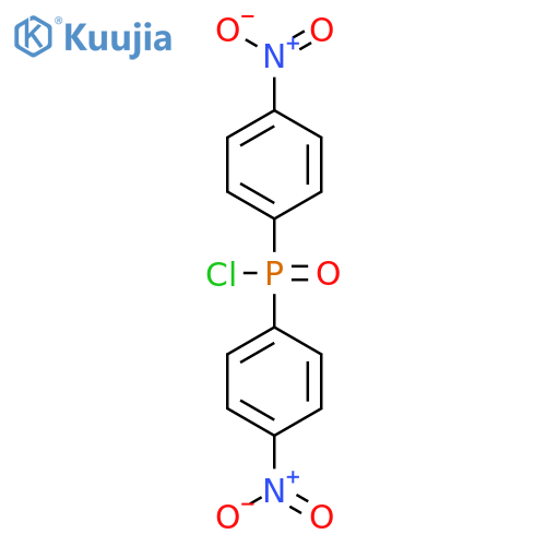 Di(4-nitrophenyl)phosphoryl Chloride structure