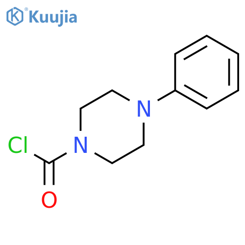 4-PHENYLPIPERAZINE-1-CARBONYL CHLORIDE structure
