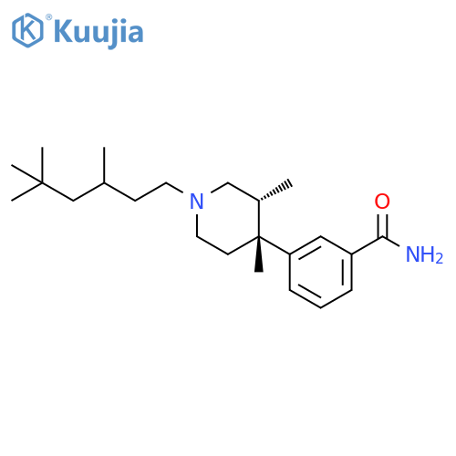Benzamide,3-[(3R,4R)-3,4-dimethyl-1-(3,5,5-trimethylhexyl)-4-piperidinyl]- structure