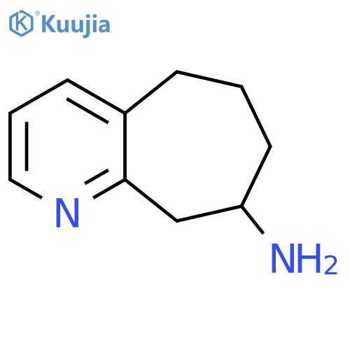 5H-Cyclohepta[b]pyridin-8-amine, 6,7,8,9-tetrahydro- structure
