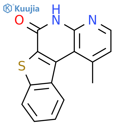 [1]Benzothieno[2,3-c][1,8]naphthyridin-6(5H)-one, 1-methyl- structure